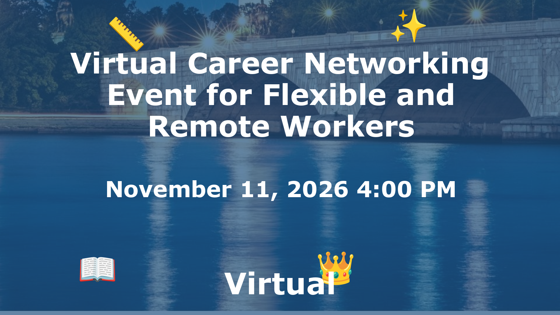 Virtual Career Networking Event for Flexible and Remote Workers event image